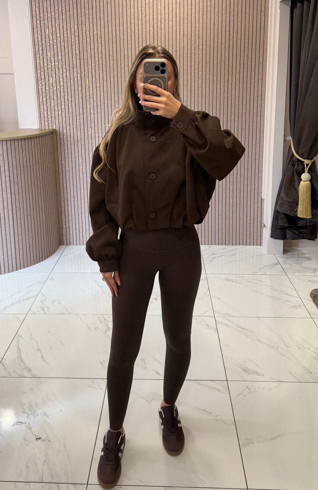 Dakota Chocolate Lightweight Jacket