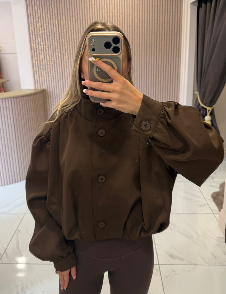 Dakota Chocolate Lightweight Jacket
