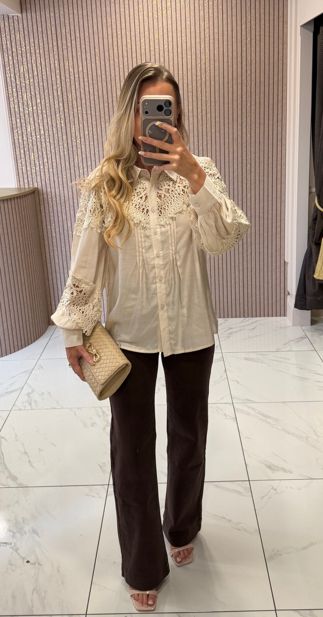 Talia Cream Intricate Crochet Lace