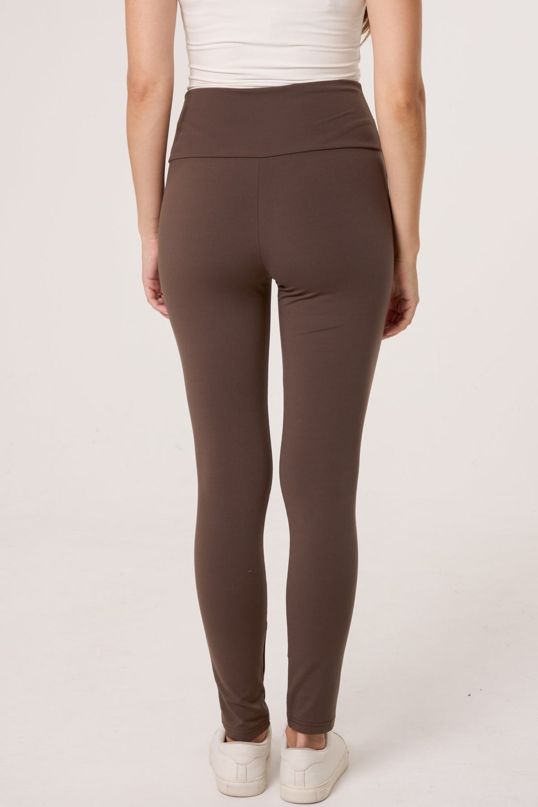 Indy Chocolate Fleece Lined Leggings