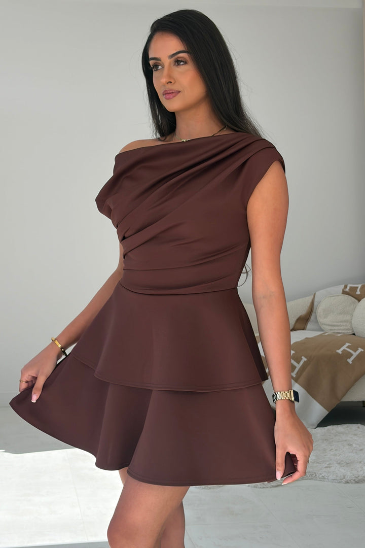 Pippa Double Frill Mini Dress