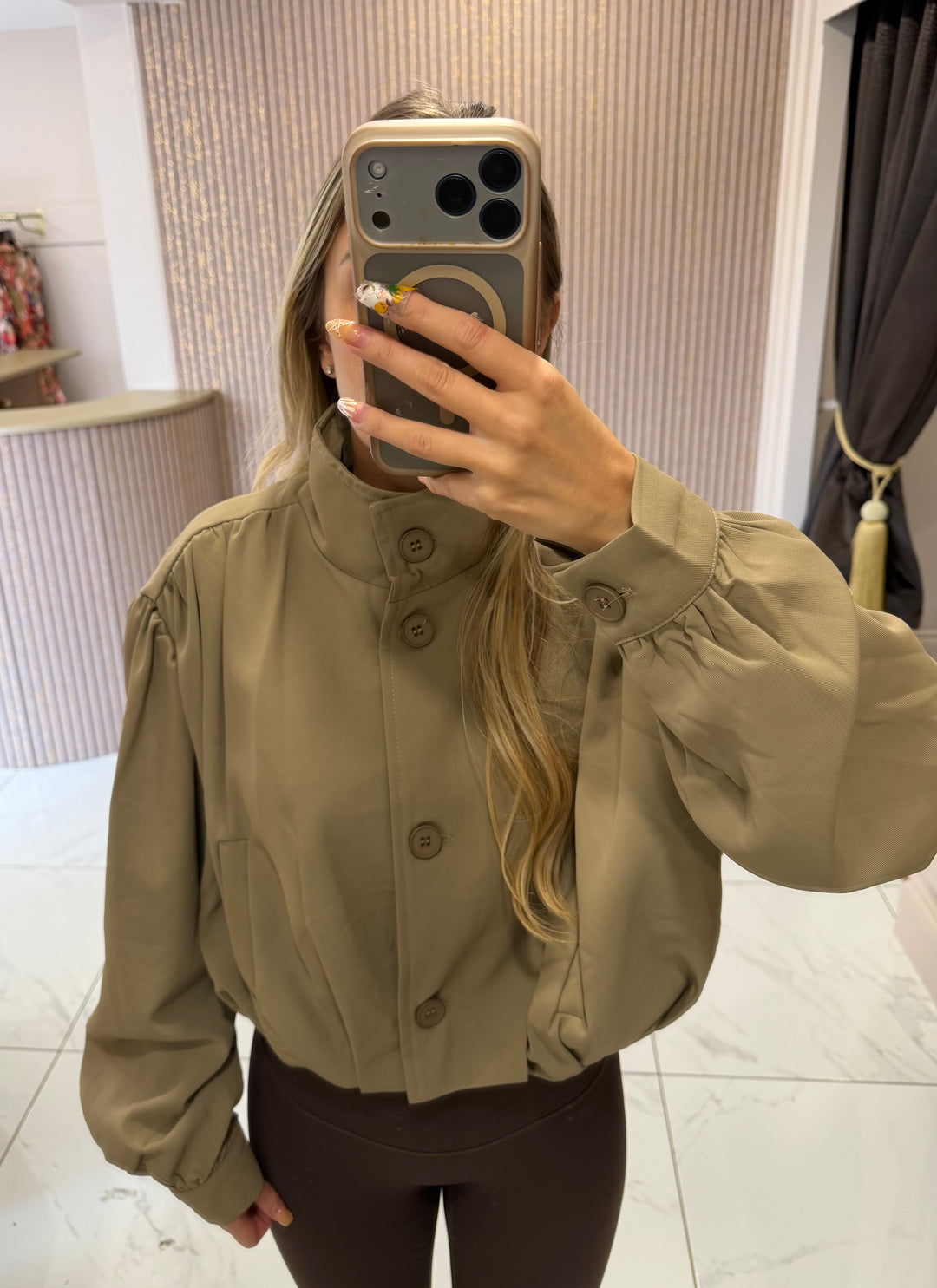 Dakota Taupe Lightweight Jacket
