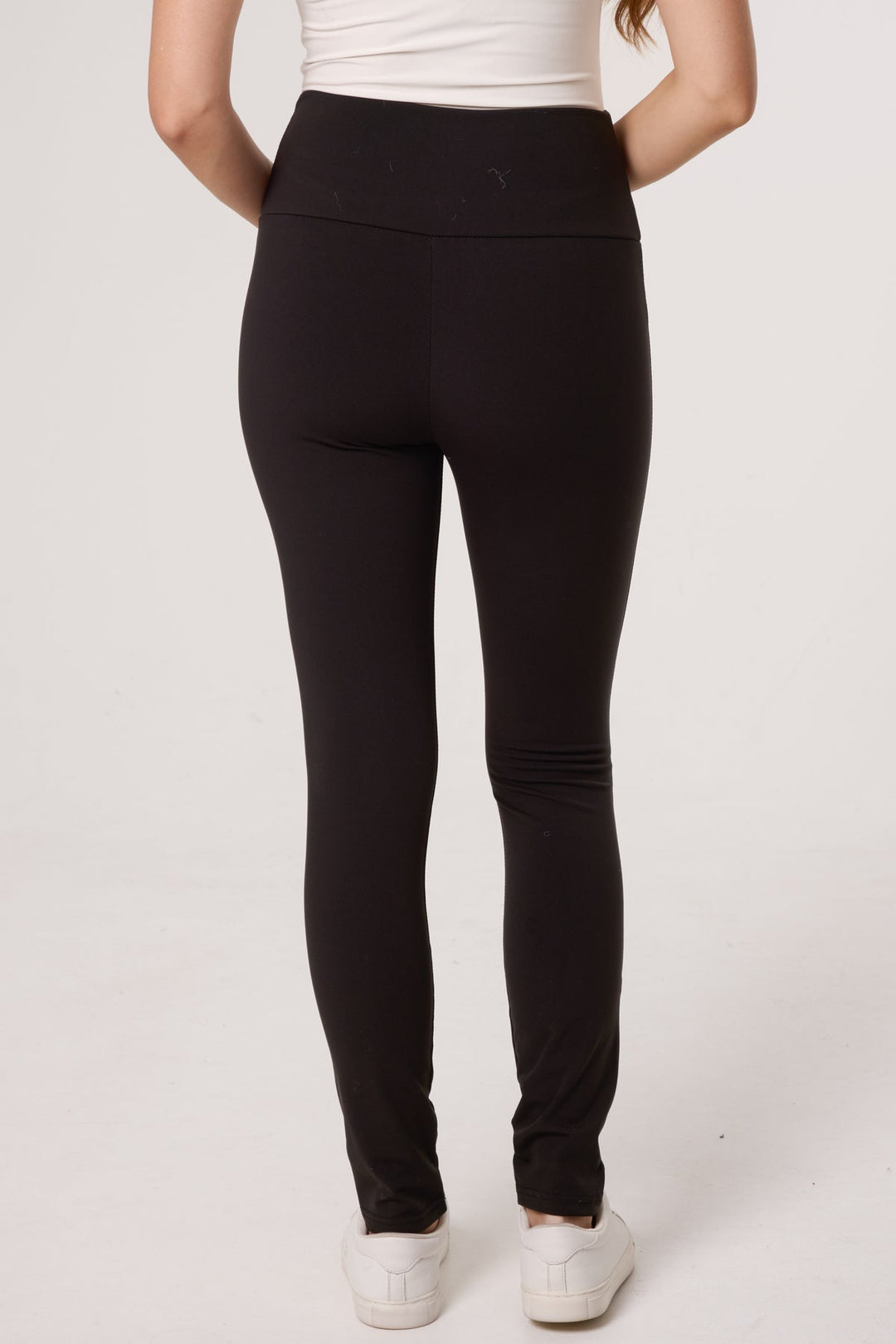 Indy Black Fleece Lined Leggings