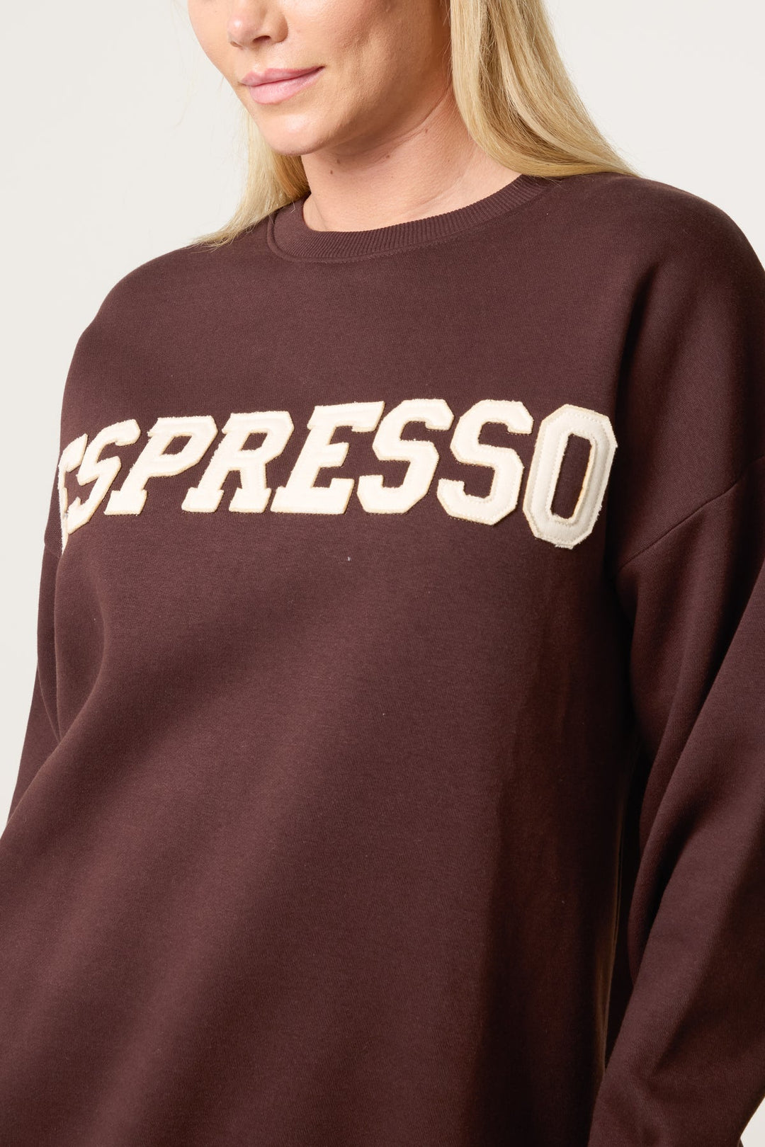 Espresso Chocolate &amp; Cream Sweater