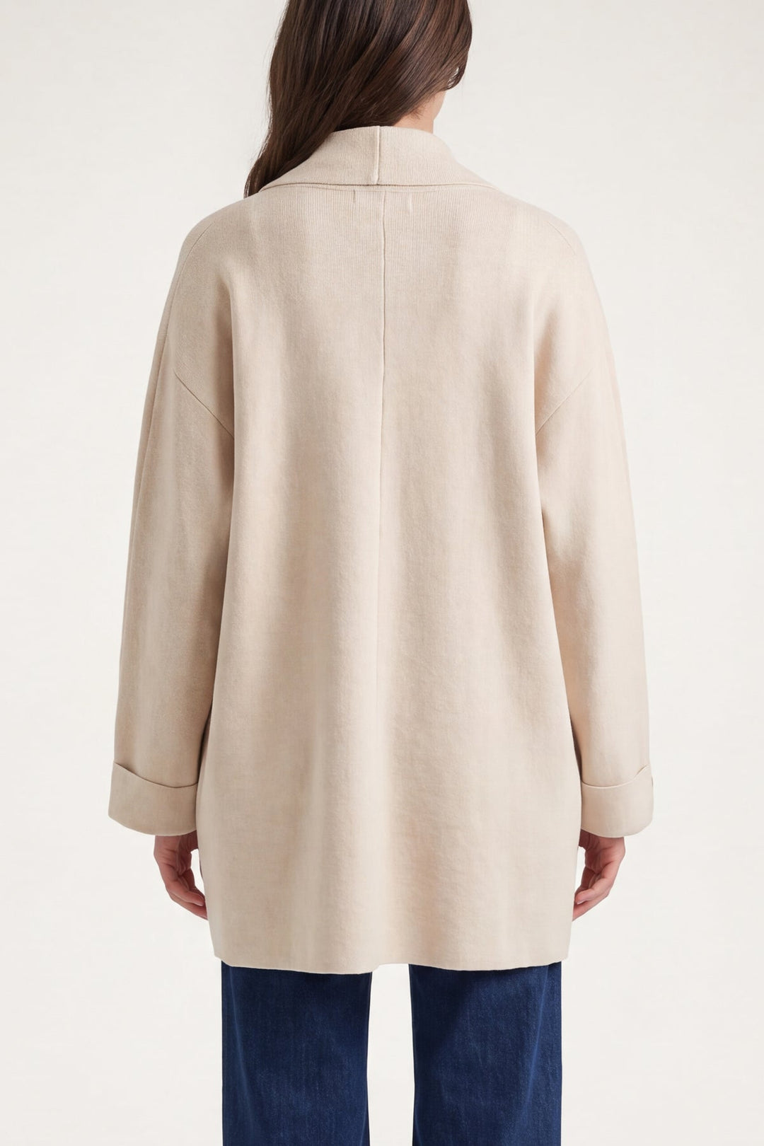 Anna Cream Heavyweight Cardigan