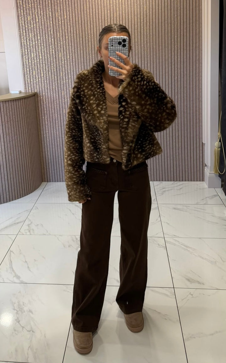 Bambi Faux Fur Coat/Jacket