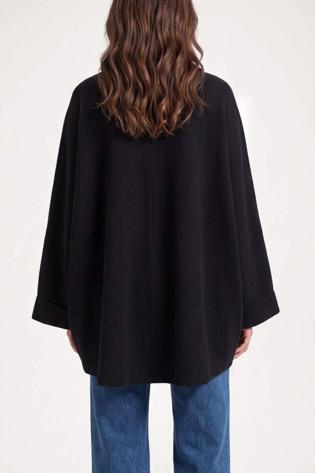 Anna Black Heavyweight Cardigan